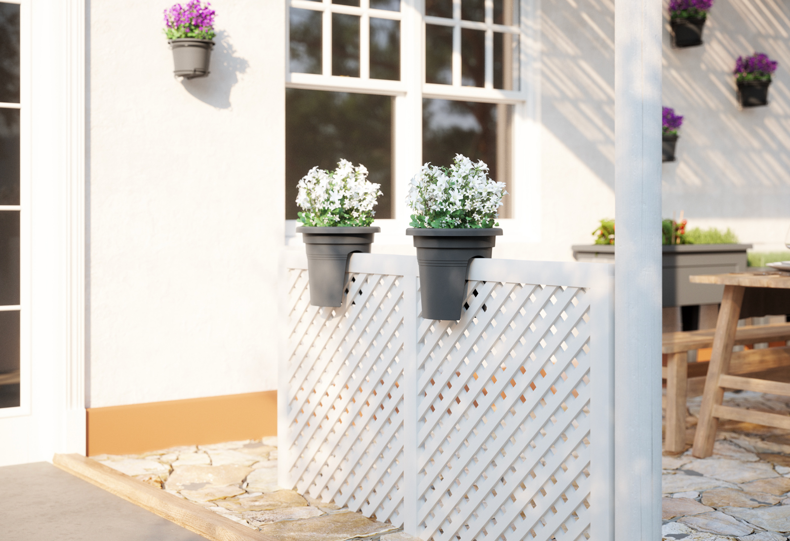 Venezia Balcony Pot